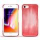 Capa em pele Apple iPhone 8 - Rose Patine