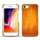 Custodia in pelle Apple iPhone 8 - Orange Patine