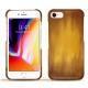 Coque cuir Apple iPhone 8 - Doré Patine