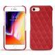 レザーケース Apple iPhone 8 - Rouge troupelenc - Couture