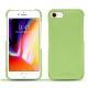 Funda de piel Apple iPhone 8 - Vert olive PU