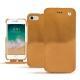 Housse cuir Apple iPhone 7 - Or Maïa ( Pantone 871C ) 