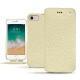 Housse cuir Apple iPhone 7 - Ivoire ( Sleek P C12 - White ) 