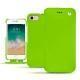 Capa em pele Apple iPhone 7 - Vert fluo