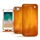 Housse cuir Apple iPhone 7 - Orange Patine