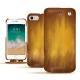Housse cuir Apple iPhone 7 - Doré Patine