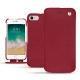 Capa em pele Apple iPhone 7 - Rouge passion