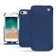 Housse cuir Apple iPhone 7 - Bleu frisson