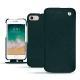 Capa em pele Apple iPhone 7 - Vert séduisant