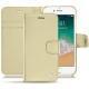 Apple iPhone 7 leather case - Beige ( Nappa - Pantone 7502C ) 