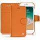 Apple iPhone 7 leather case - Orange ( Nappa - Pantone 1495U ) 