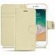 Custodia in pelle Apple iPhone 7 - Ivoire ( Sleek P C12 - White ) 