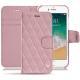 Housse cuir Apple iPhone 7 - Rose - Couture ( Nappa - Pantone 2365C ) 