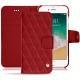 Capa em pele Apple iPhone 7 - Rouge - Couture ( Nappa - Pantone 199C ) 