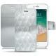 Housse cuir Apple iPhone 7 - Platinium - Couture