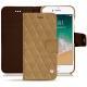 Housse cuir Apple iPhone 7 - Sable vintage - Couture