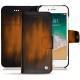 Housse cuir Apple iPhone 7 - Marron Patine