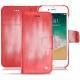 Housse cuir Apple iPhone 7 - Rose Patine