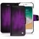Housse cuir Apple iPhone 7 - Violet Patine