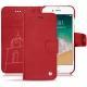 Housse cuir Apple iPhone 7 - Rouge troupelenc