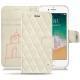 Custodia in pelle Apple iPhone 7 - Blanc escumo - Couture