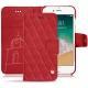 Capa em pele Apple iPhone 7 - Rouge troupelenc - Couture