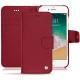 Capa em pele Apple iPhone 7 - Rouge passion
