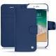 Custodia in pelle Apple iPhone 7 - Bleu frisson