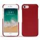 硬质真皮保护套 Apple iPhone 7 - Rouge ( Nappa - Pantone 199C ) 