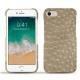 硬质真皮保护套 Apple iPhone 7 - Autruche desert