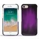 Coque cuir Apple iPhone 7 - Violet Patine