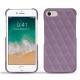 Custodia in pelle Apple iPhone 7 - Lilas - Couture ( Nappa - Pantone 2645U ) 