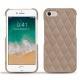 Funda de piel Apple iPhone 7 - Taupe vintage - Couture