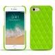 硬质真皮保护套 Apple iPhone 7 - Vert fluo - Couture