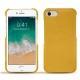 Capa em pele Apple iPhone 7 - Jaune soulèu