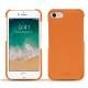 Lederschutzhülle Apple iPhone 7 - Orange PU
