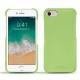 Apple iPhone 7 leather cover - Vert olive PU