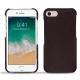 Funda de piel Apple iPhone 7 - Marron envoûtant
