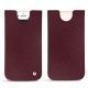 Apple iPhone 7 leather pouch - Lie de vin ( Pantone 5115C ) 