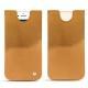Apple iPhone 7 leather pouch - Or Maïa ( Pantone 871C ) 