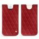 Funda de piel Apple iPhone 7 - Rouge - Couture ( Nappa - Pantone 199C ) 