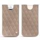 Custodia in pelle Apple iPhone 7 - Taupe vintage - Couture