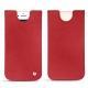 Pochette cuir Apple iPhone 7 - Rouge troupelenc