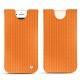 Pochette cuir Apple iPhone 7 - Abaca arancio