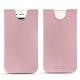 Apple iPhone 7 leather pouch - Rose PU