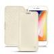 Apple iPhone 8 Plus leather case - Blanc (  Nappa - White ) 