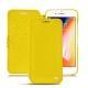 Lederschutzhülle Apple iPhone 8 Plus - Jaune fluo