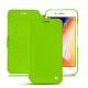 Capa em pele Apple iPhone 8 Plus - Vert fluo
