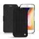 Custodia in pelle Apple iPhone 8 Plus - Abaca nero