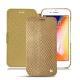 Funda de piel Apple iPhone 8 Plus - Serpent sabbia